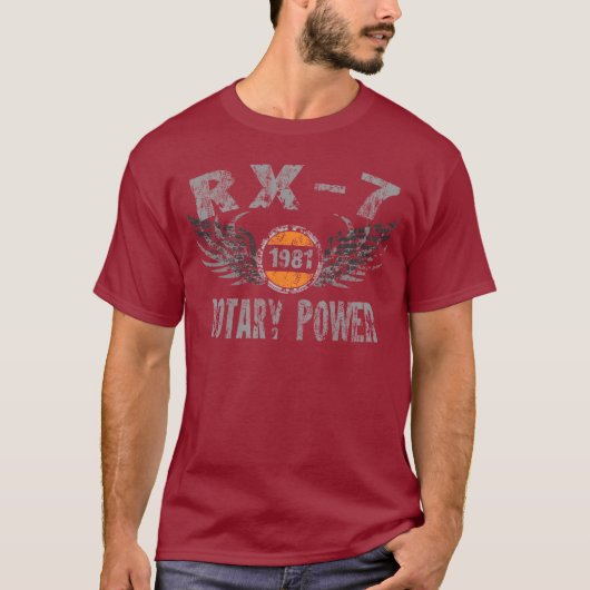 amgrfx - T-shirt 1981 RX-7 (Devant)