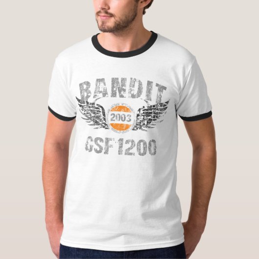 amgrfx - T-shirt 2003 du bandit GSF1200 (Devant)