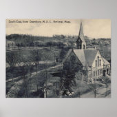 Amherst MA, Massachusetts, c1910 Poster (Voorkant)