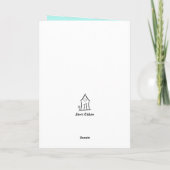 Ami amusant Belated Anniversaire Carte (Dos)