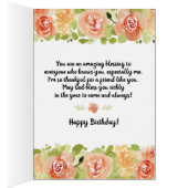 Ami Anniversaire, Voici à mon Extraordinaire Ami (Intérieur (Droit))