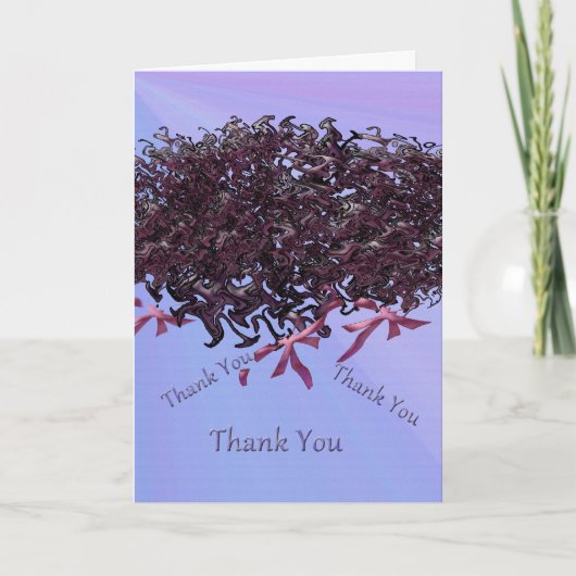 Ami carte de remerciements (Devant)