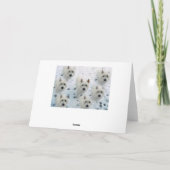 Ami etc. de papa de maman de carte de Noël de (Dos)