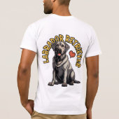 Ami intemporel : T-shirt Labrador Retriever (Dos)