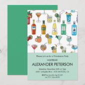 Ami invitations Cocktail Contemporain (Devant / Derrière)