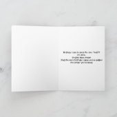 Ami Mangez Plus Gâteau Carte d'anniversaire 40e (Intérieur)