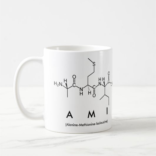 Ami peptide nom mug (Gauche)