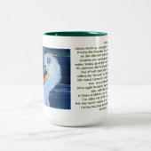 Ami-Pétunia d'alpaga avec la tasse d'histoire (Centre)