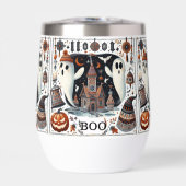 Amical Boo Halloween Ghost Script moderne Éffrayan (Avant)