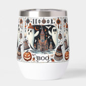 Amical Boo Halloween Ghost Script moderne Éffrayan (Arrière)
