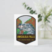 Amicalola Falls Briefkaart (Staand voorkant)