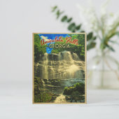 Amicalola Herfst Georgia Briefkaart (Staand voorkant)