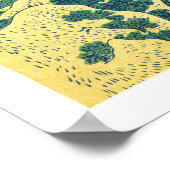 Amida-Herfsten (Katsushika Hokusai, 19e eeuw) Poster (Hoek)