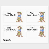 Amiele tenenkapenkoepelmerkstickers rechthoekige sticker (Vel)