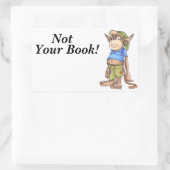 Amiele tenenkapenkoepelmerkstickers rechthoekige sticker (Tas)