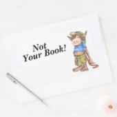 Amiele tenenkapenkoepelmerkstickers rechthoekige sticker (Envelop)