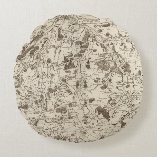 Amiens Rond Kussen (Voorkant)