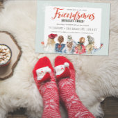 Amies Noël Fête de Noël Invitation