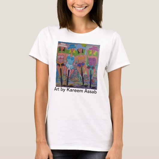 Amies sur le T-shirt de vélos (Devant)