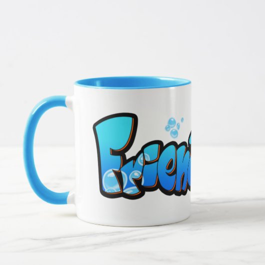 AmiFish dessin animé mug (Gauche)