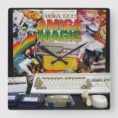 AMIGA MAGIC COMPUTER VIERKANTE KLOK (Voorkant)