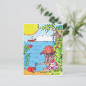 Amigas-postkaart Briefkaart (Staand voorkant)