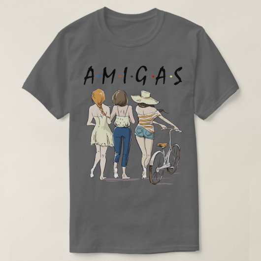 AMIGAS T-SHIRT (Design voorkant)