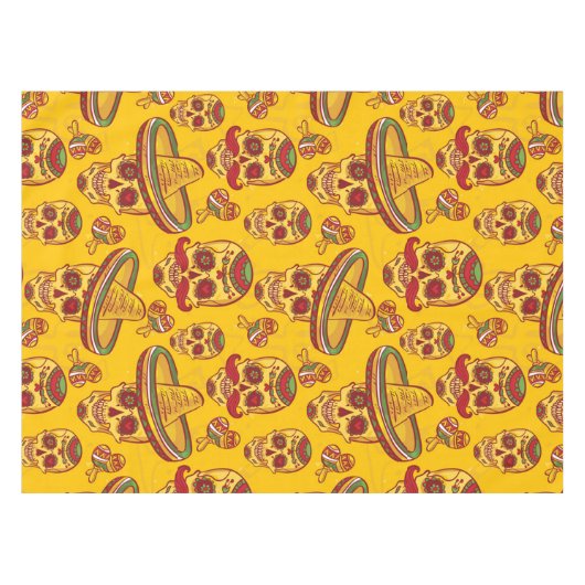 Amigo Skulls Tafelkleed (Voorkant (Horizontaal))