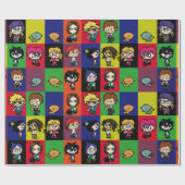 Amigos en papel de regalo cadeaupapier (Vlak)