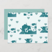 Amigos Felinos. Briefkaart (Voorkant / Achterkant)