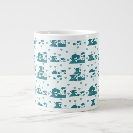 Amigos Felinos. Extra Grote Beker (Voorkant)