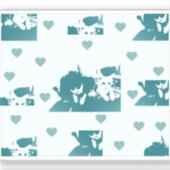 Amigos Felinos. Sticker (Voorkant)