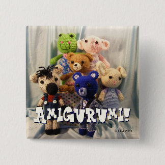 Amigurumi Friends Button