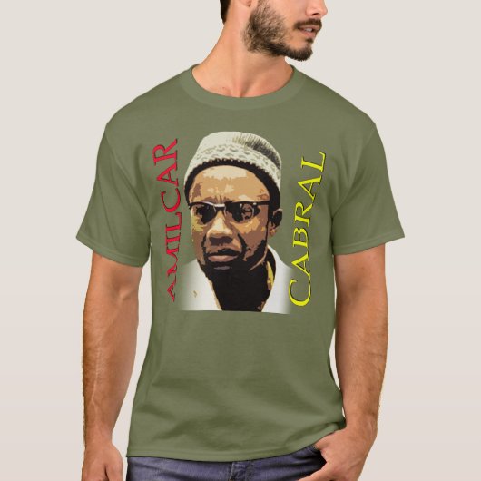 Amilcar Cabral Pixed T-shirt (Voorkant)
