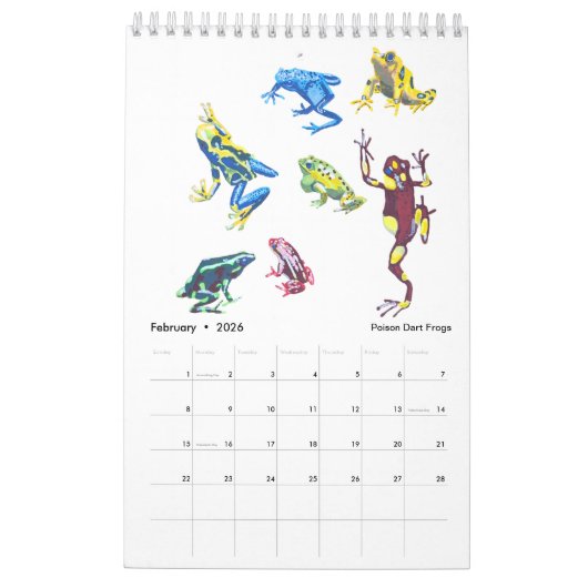 Amimaux! Calendrier 2025 (Feb 2026)