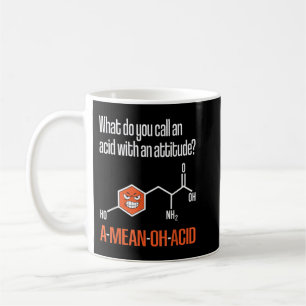Amino Acid - Funny Chemistry Humor Science Koffiemok