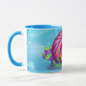 AmiPoisson mignon dessin animé poisson mug (Gauche)