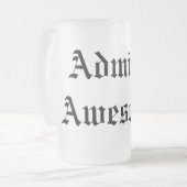 Amiral Awesome Mug (Devant gauche)