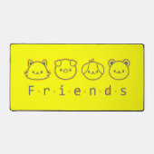 Amis animaux mignons se font face (Recto)