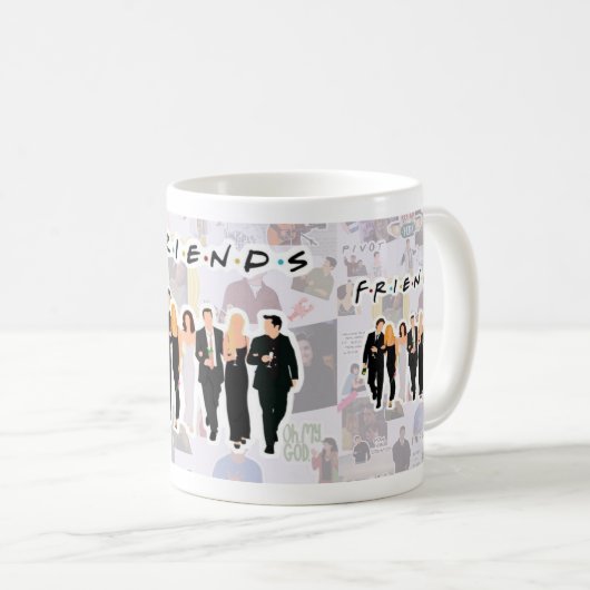 Amis Anime thème Mug (Devant droit)