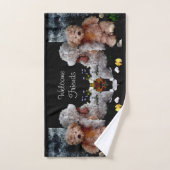Amis bienvenus d'amis d'ours de nounours (Serviette à main)