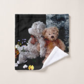 Amis bienvenus d'amis d'ours de nounours (Gant de toilette)