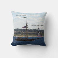 Amis Bonne Volonté & Big Sable Light carré coussin