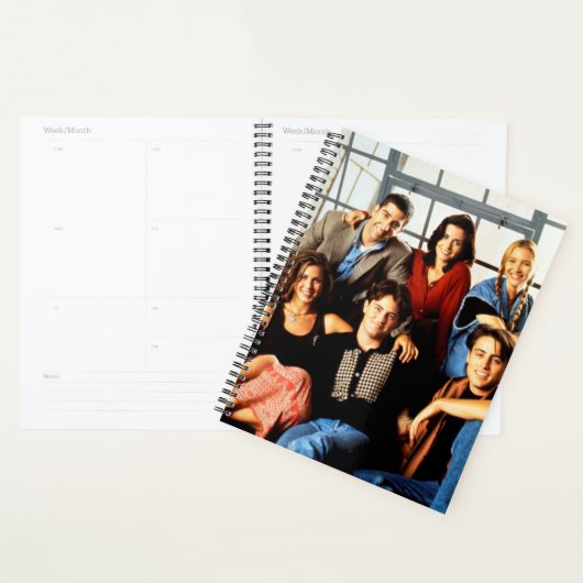 AMIS™ | Cast assis dans l'appartement de Monica (Devant avec enveloppe)