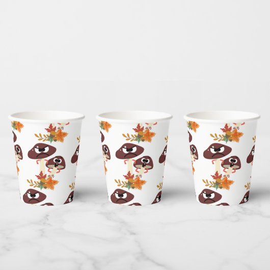AMIS CHAMPIGNONS GOBELETS EN PAPIER (Multi)
