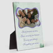 Amis dans les bois Plaque de table 8x10 Eau (Côté)