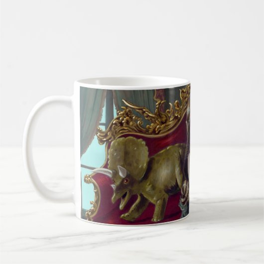 "Amis de dinosaure tasse d'I" (Gauche)