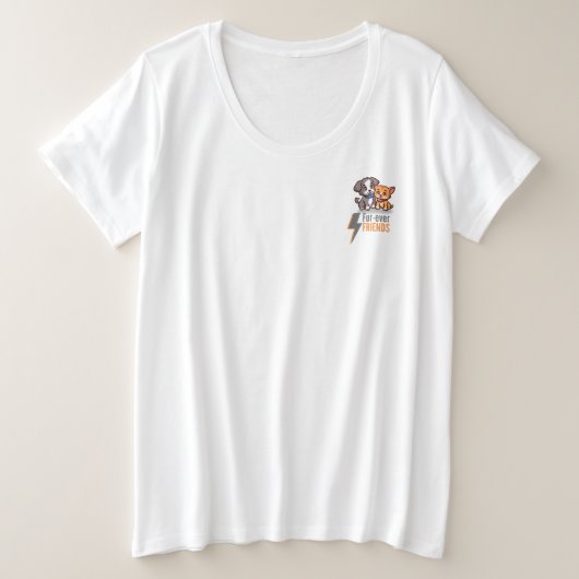 Amis de fourrure - Besties de chien et de chats mi (Design devant)