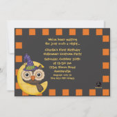 Amis de Halloween - invitation de photo (Dos)