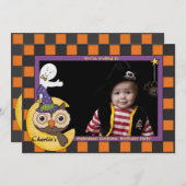 Amis de Halloween - invitation de photo (Devant / Derrière)